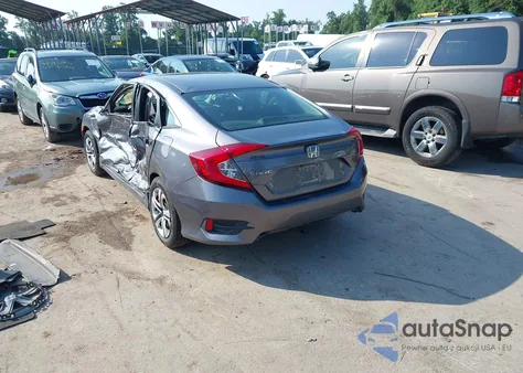 2018 Honda Civic Lx from USA, damaged, VIN 19XFC2F52JE203660